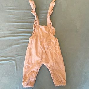 Zara baby corduroy overalls 3-6